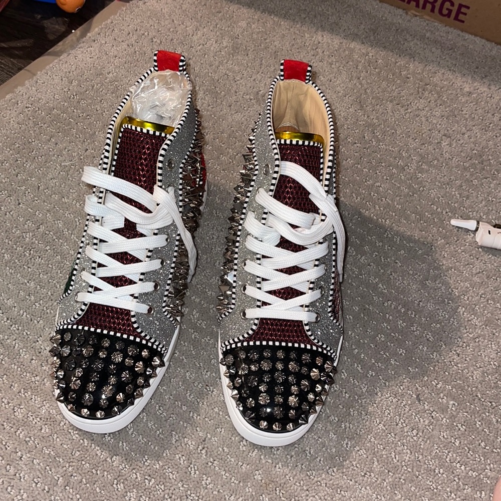 Men’s red bottoms never worn brand new beautiful